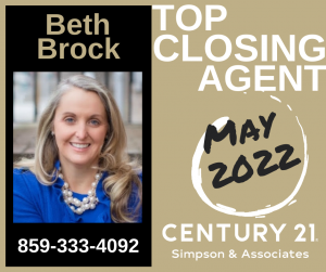 05 2022 Top Closing Agent - Beth Brock
