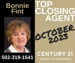 10 2023 Top Closing Agent - Bonnie Fint