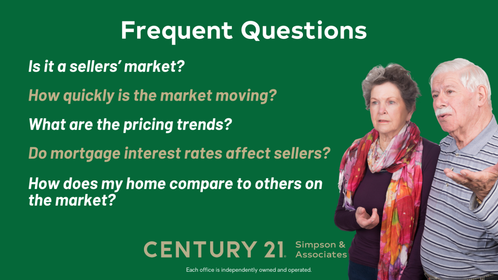 Frequently Asked Questions from Home Sellers