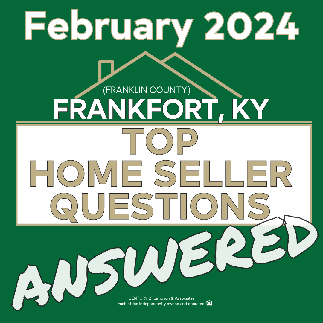 Feb 24 Frankfort KY Top Seller Questions