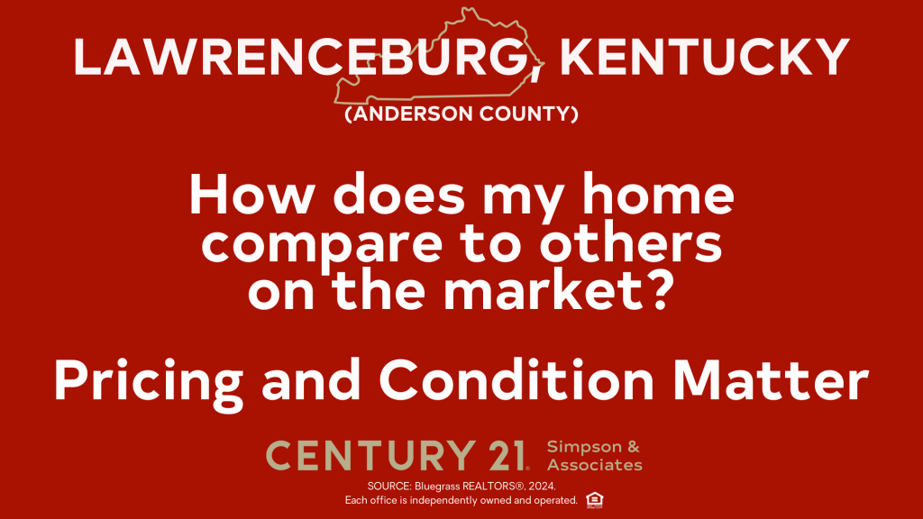 How does my home compare - Price Condition Matter