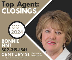 10 2024 Top Closing Agent - Bonnie Fint