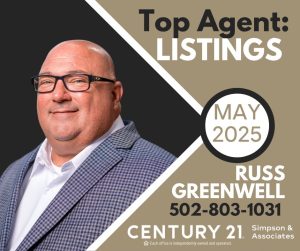 5 2025 Top Closing Agent - Russ Greenwell